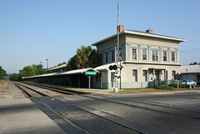 Tallahassee's former Amtrak station. Photo from Wikipedia.